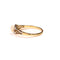 Bague 55.5 Bague ancienne en or jaune et platine, perle et diamants 58 Facettes LMB-323