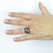 Bague BLACK&WHITE - Bague en or blanc 18 K et diamants 58 Facettes UKA000140CS
