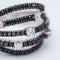 Bague BLACK&WHITE - Bague en or blanc 18 K et diamants 58 Facettes UKA000140CS