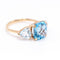 Bague SWISS & SKY TOPAZ - Bague en or jaune 18 K et topazes 58 Facettes UKA000141CS