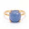 Bague Calcedonia - Bague en or jaune 18K et calcédoine 58 Facettes UKA000149CS