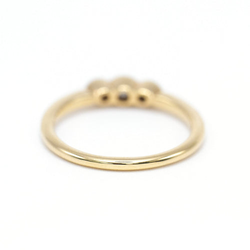 Bague Bague trio - Bague en or jaune 18 K et diamants 58 Facettes UKA000152CS