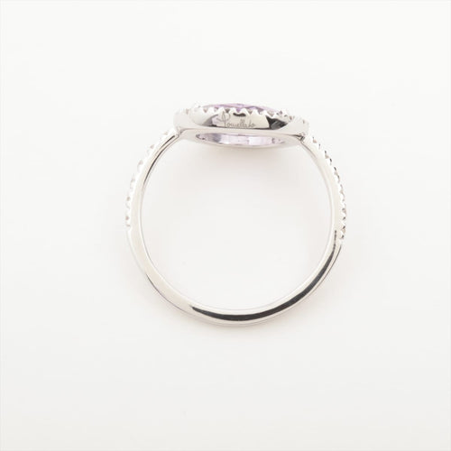 Bague 50 Pomellato Colpo Di Fulmine - Bague en or blanc, améthyste et diamants 58 Facettes 1