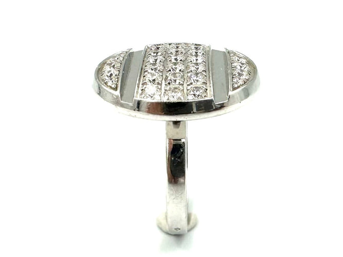 Bague 52 Chaumet Class One Croisière - Bague GM en or blanc 18K et diamants 58 Facettes CHAUMET BG