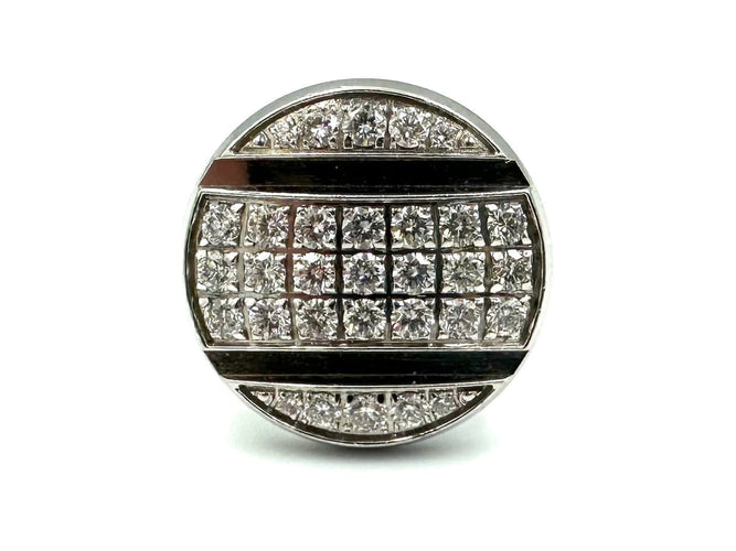 Bague 52 Chaumet Class One Croisière - Bague GM en or blanc 18K et diamants 58 Facettes CHAUMET BG