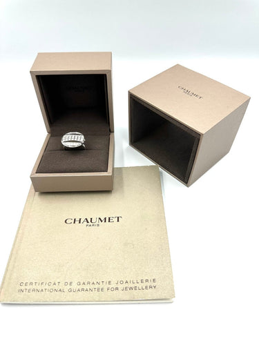 Bague 52 Chaumet Class One Croisière - Bague GM en or blanc 18K et diamants 58 Facettes CHAUMET BG