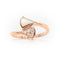 Bague 54 Bague Bulgari Diva en or rose avec diamants et nacre 58 Facettes 22652