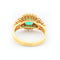 Bague Bague en or jaune 18 ct avec émeraude 1,7 ct et diamants 58 Facettes 22665