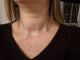 Collier Chaîne à motifs en or jaune 18 carats 58 Facettes 1734929