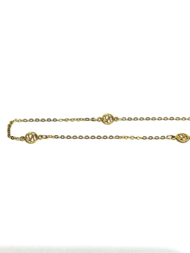 Collier Chaîne à motifs en or jaune 18 carats 58 Facettes 1734929