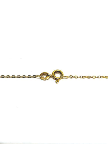 Collier Chaîne à motifs en or jaune 18 carats 58 Facettes 1734929