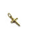 Pendentif Pendentif crucifix en or jaune et or blanc 18 carats 58 Facettes 1734940