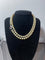 Collier Collier Art déco - Sautoir choker en or jaune 18k, perles Akoya, diamants, rubis 58 Facettes 936