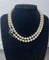 Collier Collier Art déco - Sautoir choker en or jaune 18k, perles Akoya, diamants, rubis 58 Facettes 936