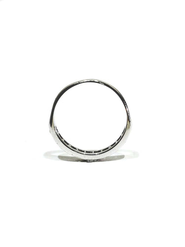 Bague 52.5 Bague en or blanc 18 carats et diamants 58 Facettes 1734950