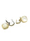 Boucles d'oreilles Boucles d’oreilles pendantes en or jaune 18 ct et nacre 58 Facettes 1735042