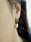 Boucles d'oreilles Boucles d’oreilles pendantes en or jaune 18 ct et nacre 58 Facettes 1735042