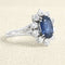 Bague 52 Kanchana - Bague saphir et diamants en or blanc 58 Facettes OC-61100178
