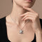 Pendentif Vanité - Pendentif crâne en or blanc et diamants 58 Facettes OC-64700234