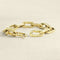 Bracelet Bracelet maille godronnée en or jaune 750/1000 58 Facettes OC-62000315