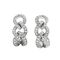 Boucles d'oreilles Crivelli - Boucles d'oreilles en or blanc et diamants 58 Facettes 66300073