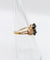 Bague 49 Bague vintage en or jaune 18k, saphirs et diamants 58 Facettes A06918
