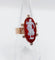 Bague 54.5 Bague marquise antique camée sur agate et diamants en or rose 14k 58 Facettes A06919