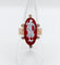 Bague 54.5 Bague marquise antique camée sur agate et diamants en or rose 14k 58 Facettes A06919