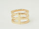 Bague 57 Repossi Antifer - Bague multi-rangs en or rose 18 ct 58 Facettes 33668