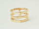 Bague 57 Repossi Antifer - Bague multi-rangs en or rose 18 ct 58 Facettes 33668