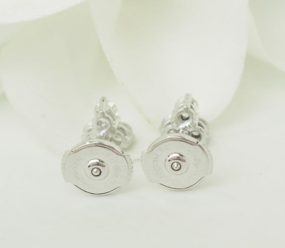 Boucles d'oreilles Boucles d’oreilles - Trio en or blanc 18 carats et diamants 58 Facettes 33674