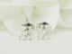 Boucles d'oreilles Boucles d’oreilles - Trio en or blanc 18 carats et diamants 58 Facettes 33674