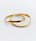 Bague 60 Alliance jumelée victorienne en or jaune 18k (circa 1880) 58 Facettes A06927