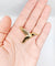 Broche Broche colibri vintage en or jaune 18k 58 Facettes A06928