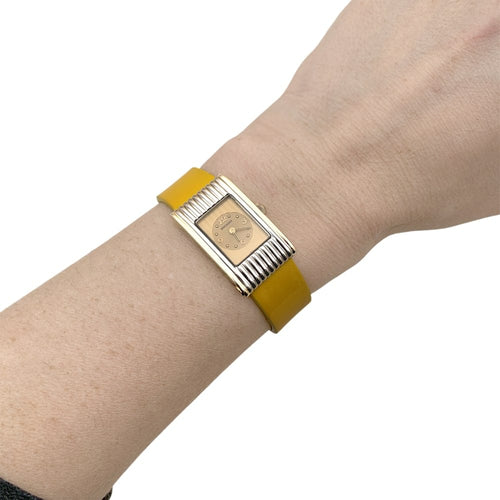 Montre Montre Boucheron, "Reflet", or et acier. 58 Facettes 35459