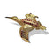 Hermès - Broche oiseau en or jaune