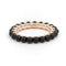 Bague 50 Ginette NY Bague Alliance Maria Or rose Onyx 58 Facettes 2246421CN