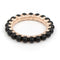 Bague 50 Ginette NY Bague Alliance Maria Or rose Onyx 58 Facettes 2246421CN
