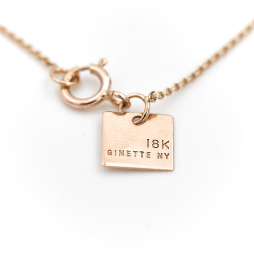 Collier Ginette NY Collier Sautoir  Or rose 58 Facettes 2246426CN