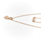 Collier Ginette NY Collier Sautoir  Or rose 58 Facettes 2246426CN