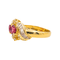 Bague 51 Bague  Cocktail Or jaune Rubis, Diamant 58 Facettes 2634194CN