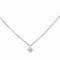 Collier Collier Chaîne + pendentif Or blanc Diamant 58 Facettes 578102CD