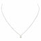 Collier Collier Chaîne + pendentif Or blanc Diamant 58 Facettes 578102CD