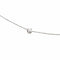 Collier Collier Chaîne + pendentif Or blanc Diamant 58 Facettes 578102CD