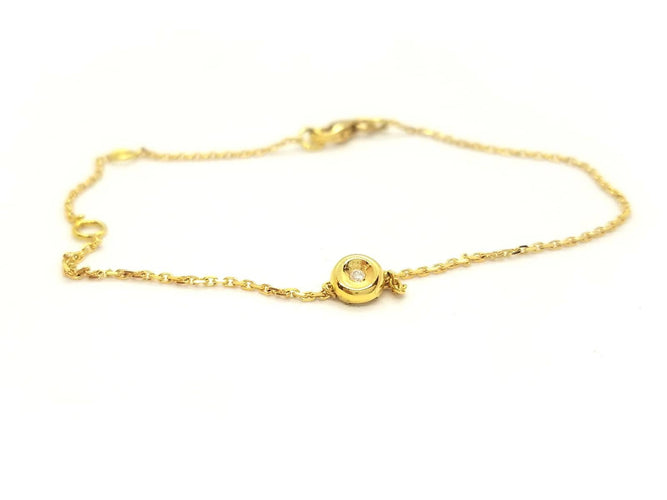 Bracelet Bracelet Or jaune Diamant 58 Facettes 578964RV