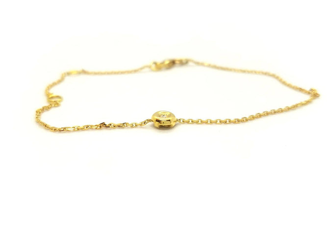 Bracelet Bracelet Or jaune Diamant 58 Facettes 578964RV