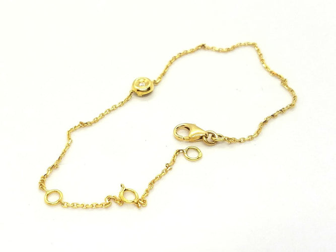 Bracelet Bracelet Or jaune Diamant 58 Facettes 578964RV