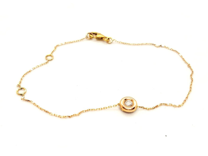 Bracelet Bracelet Or rose Diamant 58 Facettes 579018RV
