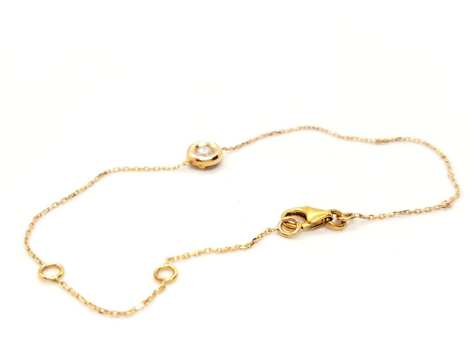 Bracelet Bracelet Or rose Diamant 58 Facettes 579018RV