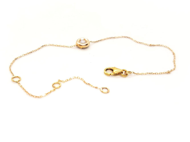 Bracelet Bracelet Or rose Diamant 58 Facettes 579018RV